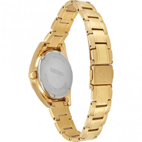 Seiko ladies gold bracelet watches sale