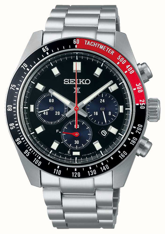 Seiko Prospex Speedtimer ‘Go Large’ Solar Chronograph Gents Bracelet Watch