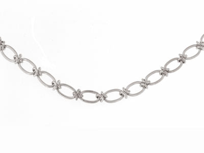 SILVER 6.5MM HANDMADE NECKLACE