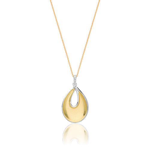 Sterling Silver CZ Pendant & Chain