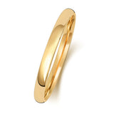 18ct Yellow Gold 2mm Court Wedding Ring