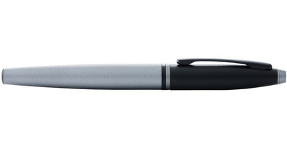 Cross Calais Matte Gray and Black Lacquer Rollerball Pen